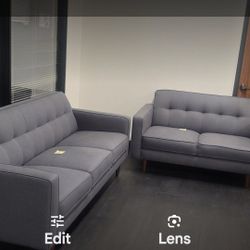 Sofa and Loveseat From Living Space 