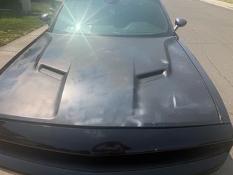 Challenger hood and bumper