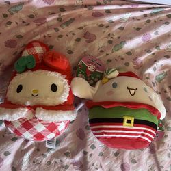 My melody and cinnamoroll squishmallows