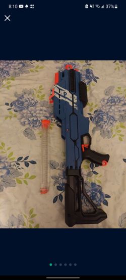 Discontinued Nerf rival Hypnos XIX-1200 gun With Nerf Rival Ammo Perfect Condition!