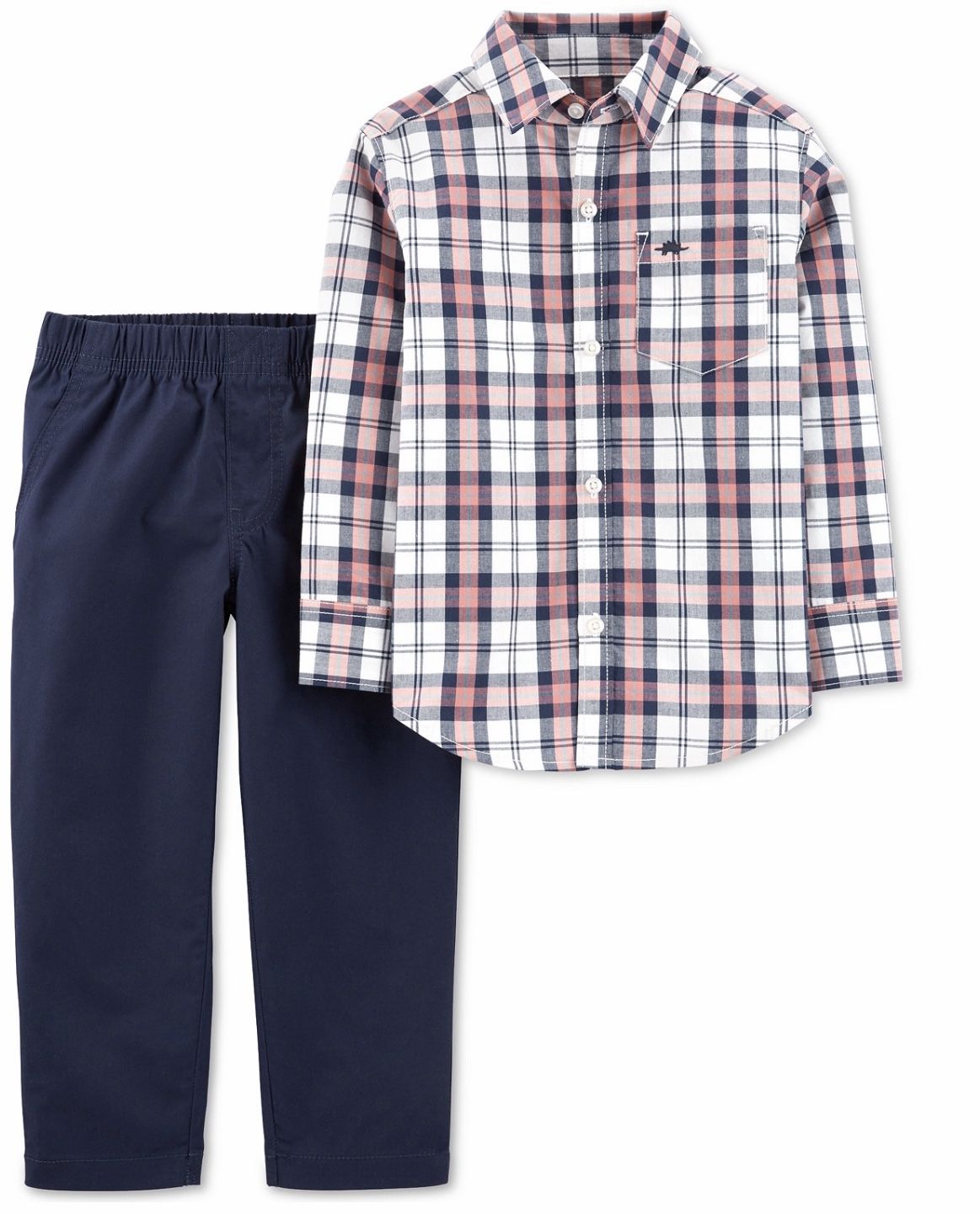 Carter’s 2-Piece Boys Button Up Shirt w/ Pants (Perfect for Special Occasions / New With Tags 🏷)