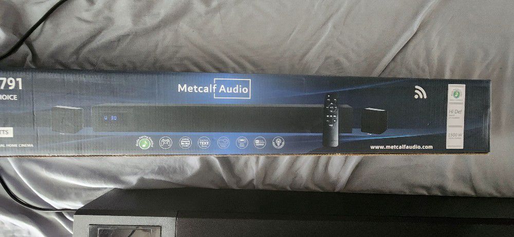 Metcalf Audio soundbar