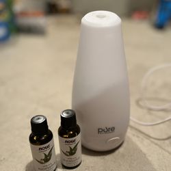 Pure Diffuser & 2 Bottles Eucalyptus Oil