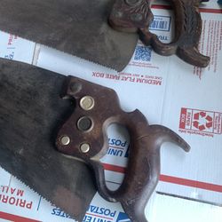 100 Year Old Hand Saws , Made In USA