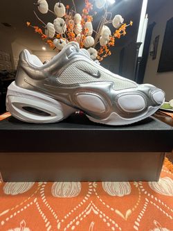 Nike Silver Low-Top Sneakers