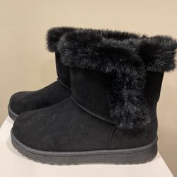 Brand new SO black lined boots from Kohls