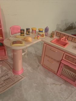 Vintage 1991 Mattel Barbie Wash Watch Dishwasher And Fridge With Food for Sale in Fort Lauderdale FL OfferUp