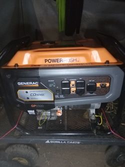 Generac GP6500 Portable Generator – Low Hours, Starts Right Up!