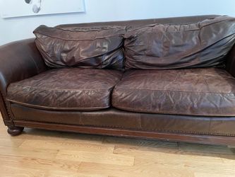 Free Bernhardt leather couch