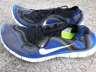 Nike free 5.0 fly knit shoe shoes sock slightly used mens 12.5