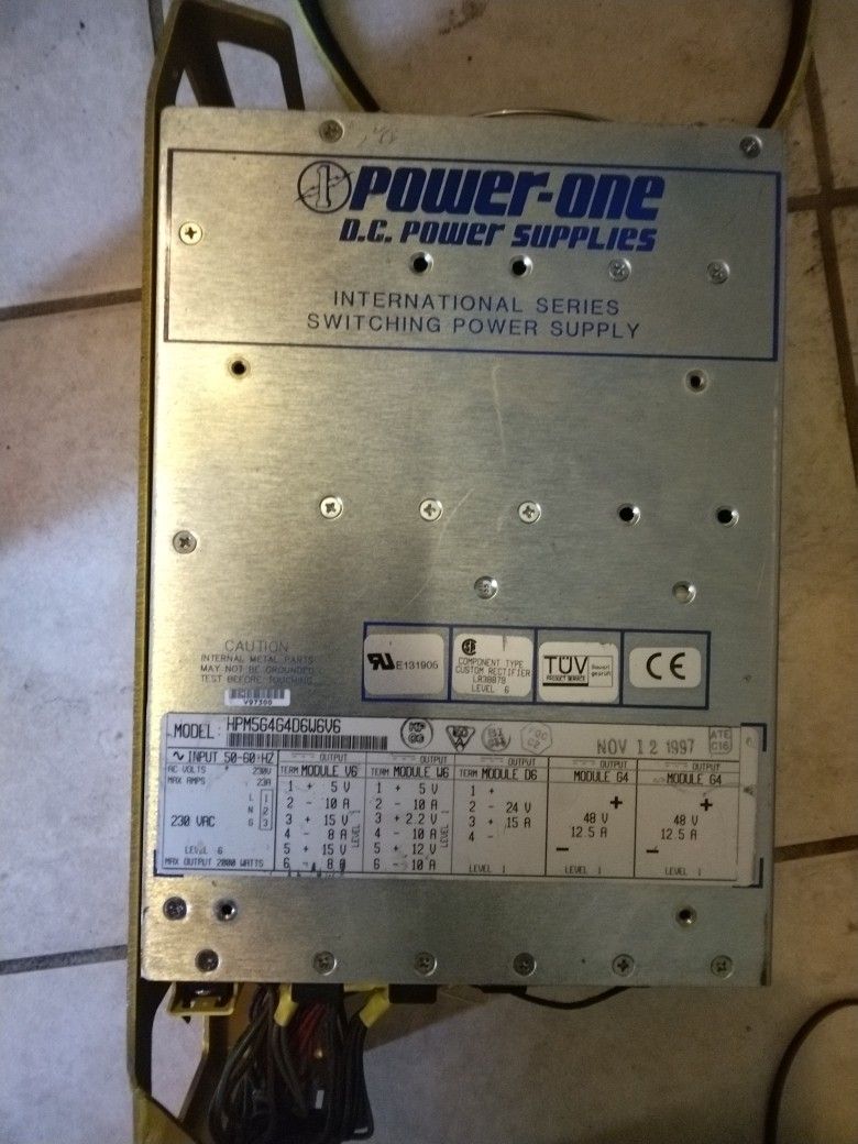 Power-One D.C Power Supplies