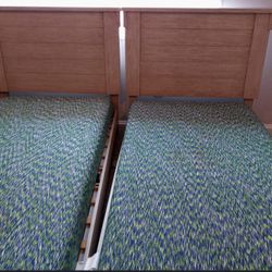 Twin size beds
