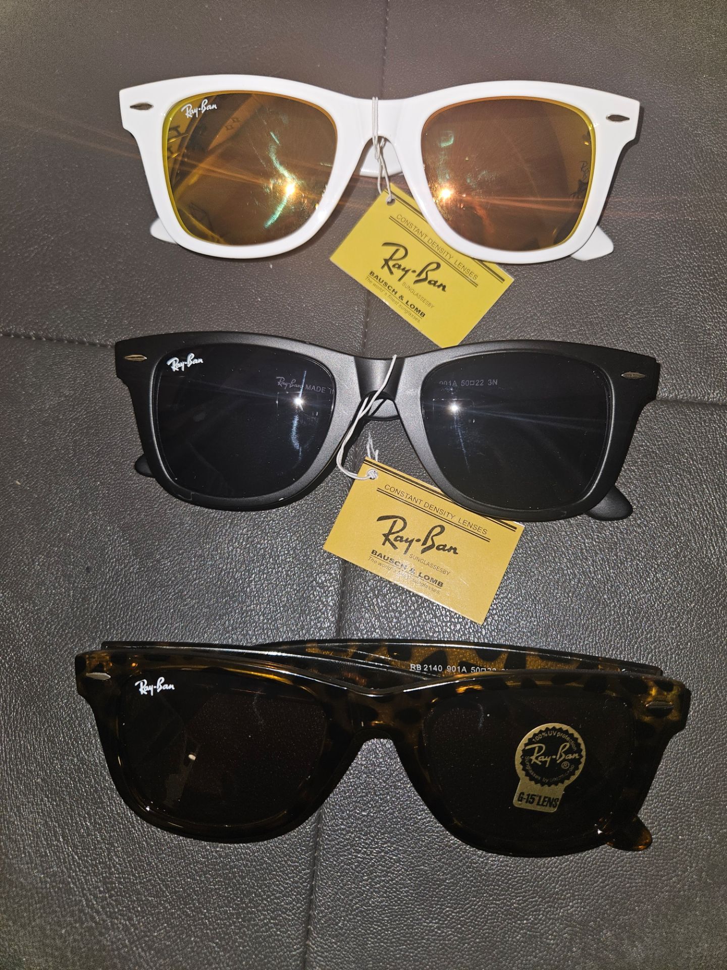 NEW! Ray Ban Sunglasses (3 for $100)