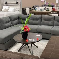 Brand New Ashley Couch ❗Maier Charcoal Sectional 