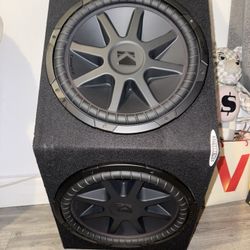 2 15” Kickers CompVR