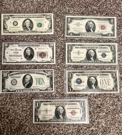 (7)  US currency
