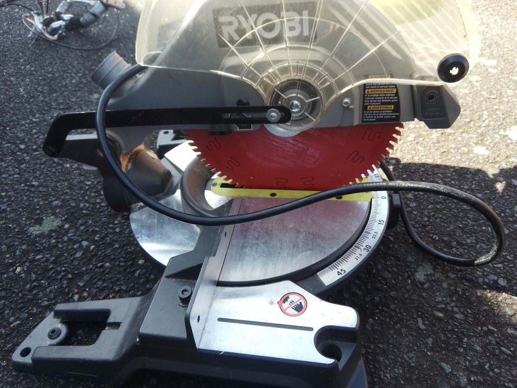 10" Miter Saw Ryobi 
