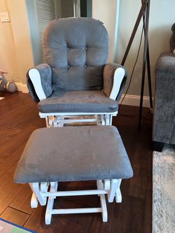 Nursery Rocking Chair & Ottoman