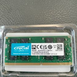 Crucial 16GB DDR4 3200MHZ 2R Dual Rank LAPTOP RAM MEMORY