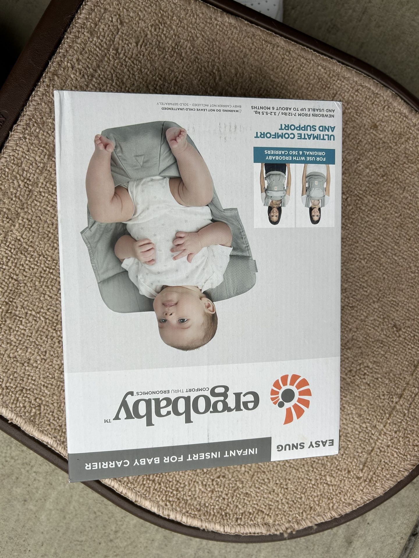 New Born Insert For Baby Carrier 