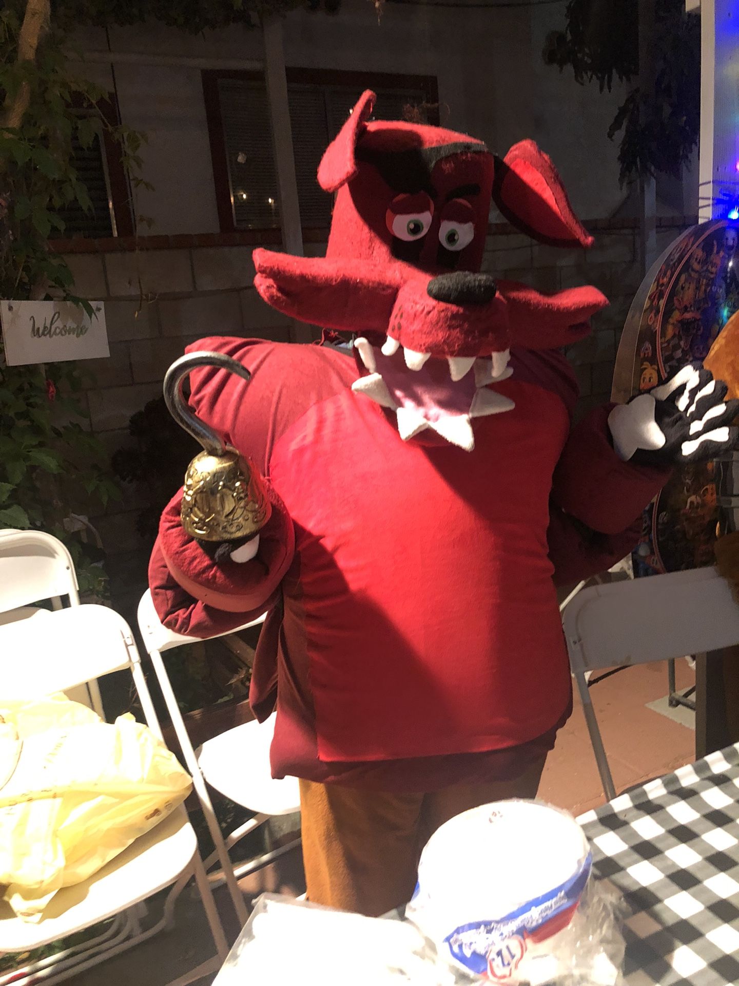 Five nights at Freddy’s foxy costume