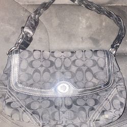 Coach black purse
