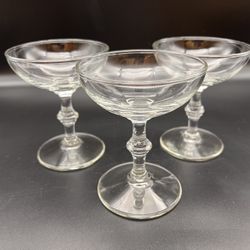 Libbey Georgian Style Coupes 