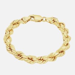 New Gold Bracelet Monaco 14k Strong Lock 