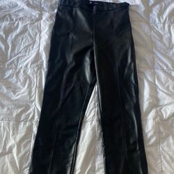 Faux Leather Pant Zara