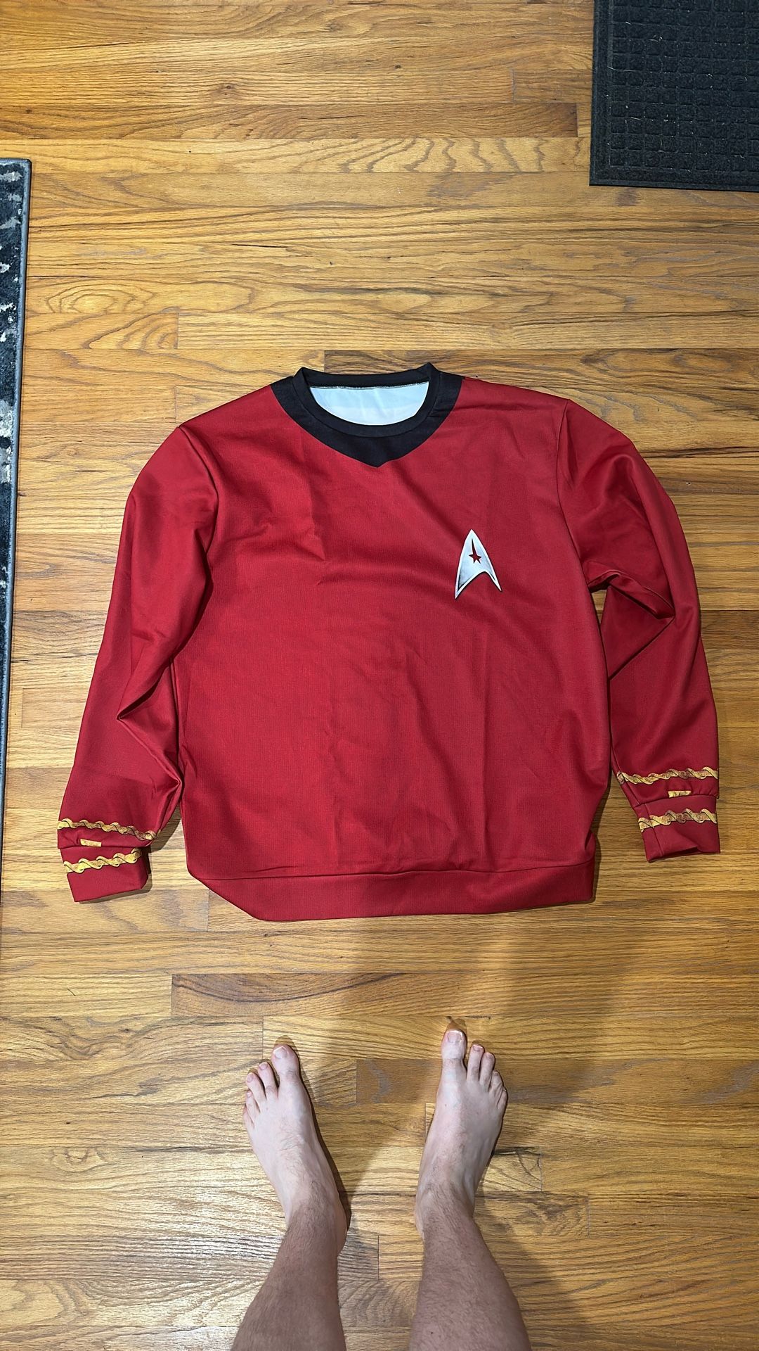 Star Trek Original Series Red Shirt Costume