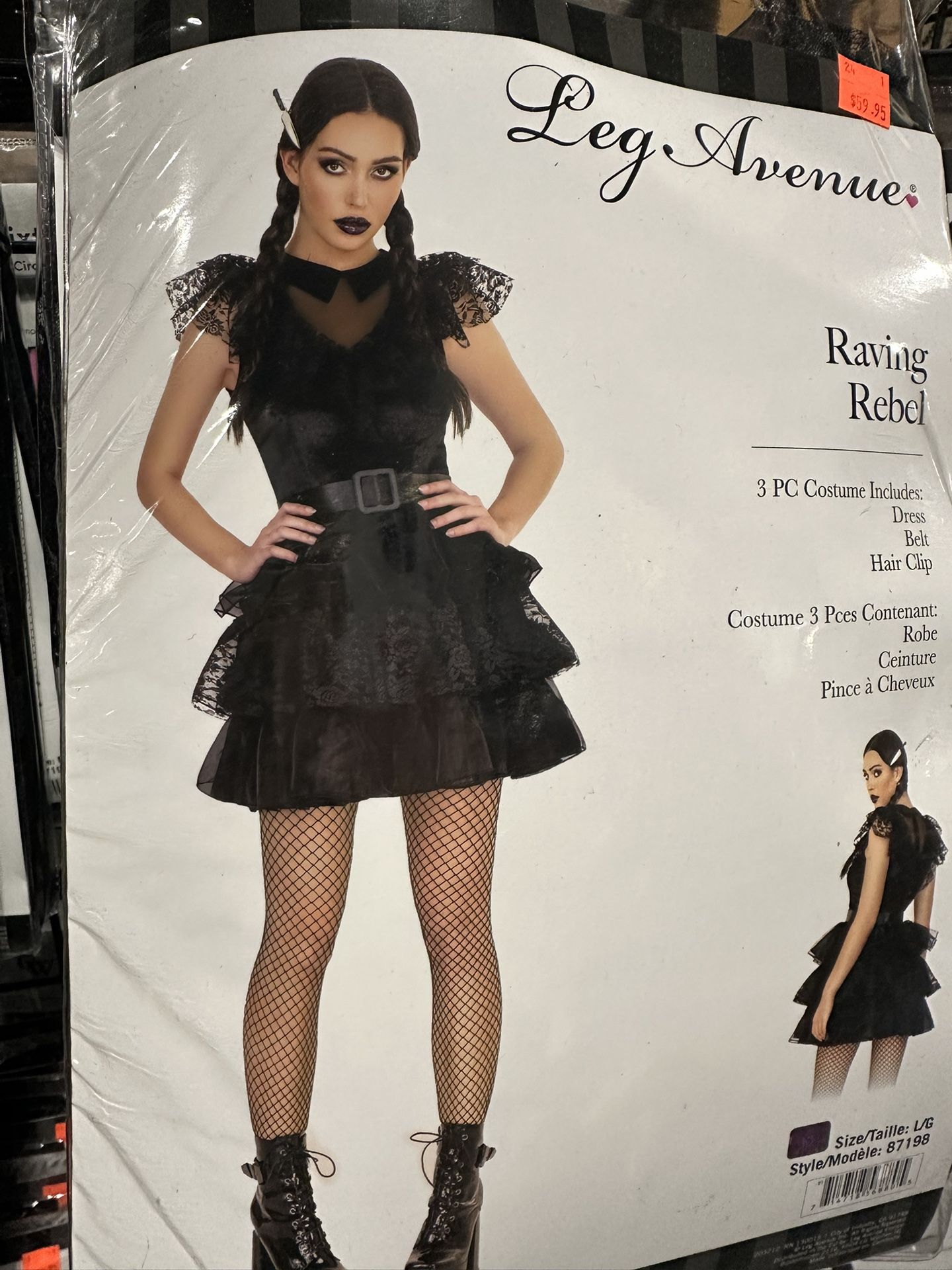 Raving Rebel “Wednesday” Costume