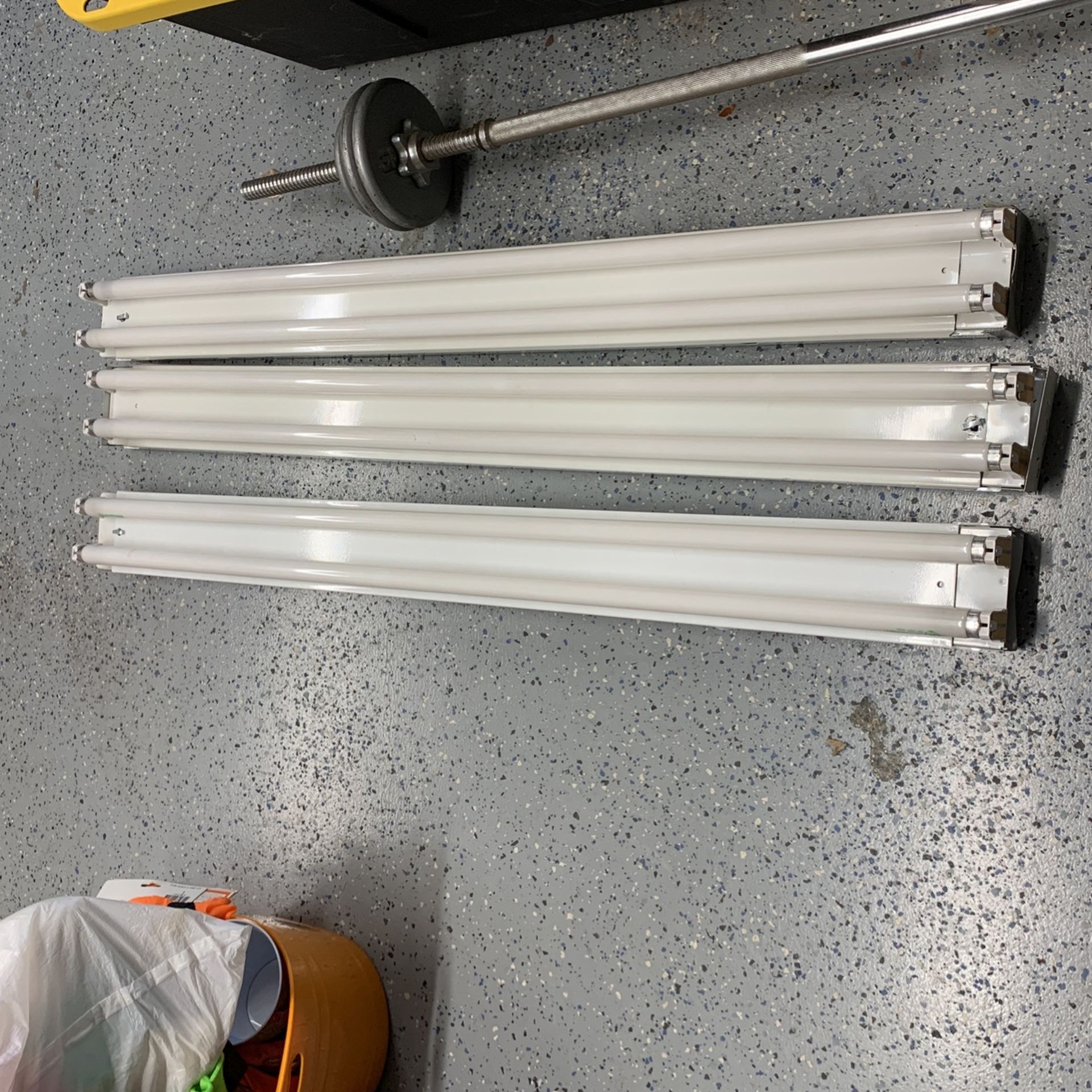 Shop Garage Fluorescent Lights 