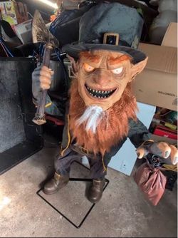 Home Depot Leprechaun Animatronic