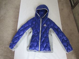 Girls Youth 7/8 Purple/Gray Winter Jacket, Gerry
