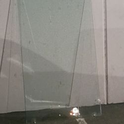 1)2” thick x 40" x 78"  tempered glass shower pannell