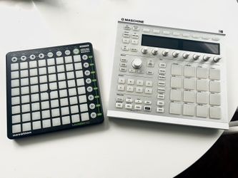 Machine MK2 midi & Novation Launchpad