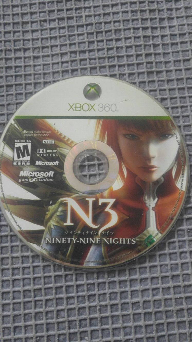 Xbox 360 ninety-nine nights game