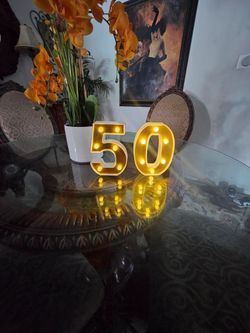 Light Up Numbers-50 👀READ DESCRIPTION BELOW ⬇️