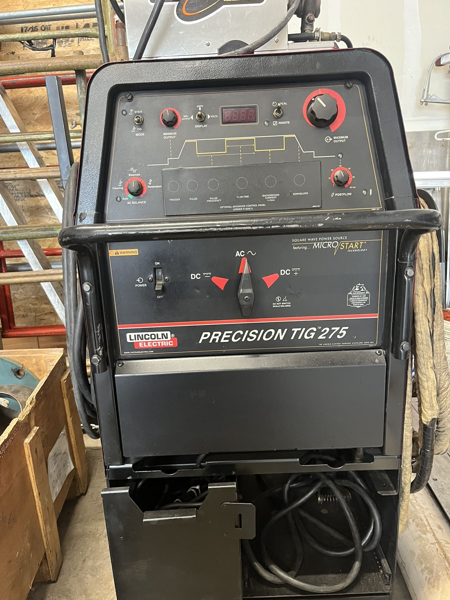 Lincoln electric precision tig 275