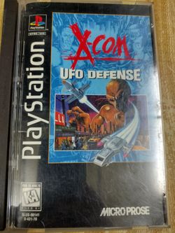 $$ PLAY STATION 1 X-COM UFO DEFENSE $$