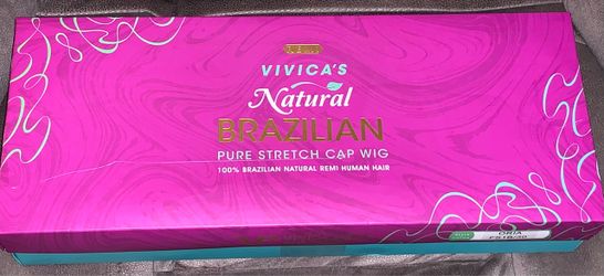 Vivica A Fox Natural Brazilian 15 in Pure Stretch Cap Wig Style: Oria Color:Natural