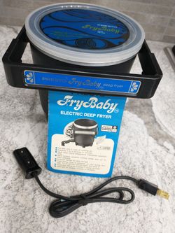Vintage Presto Baby Electric Deep Fryer