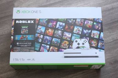 Brand New Microsoft - White Xbox One S 1TB Roblox Console