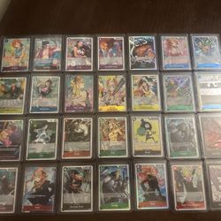 52 One Piece Trading Cards 