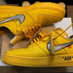 Off White Air Force 1 Ica Size 11 