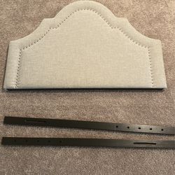 Twin Bed Headboard  Fabric 