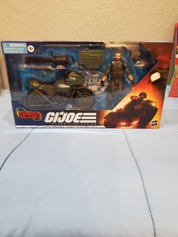 GI Joe Alvin Breaker Kibbey With Ram Cycle