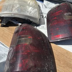 Tail lights and head light