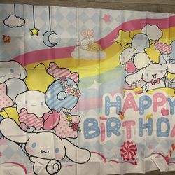 Cinnamon Roll Backdrop 5x3ft