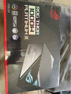 🔥 ASUS ROG Thor 1000W Platinum II Power Supply – Brand New & Sealed😎